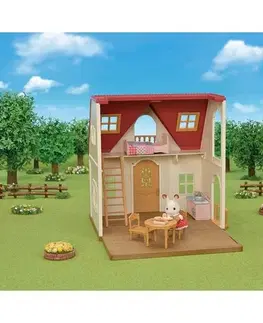 Drevené hračky Sylvanian Families Základný dom s červenou strechou nový