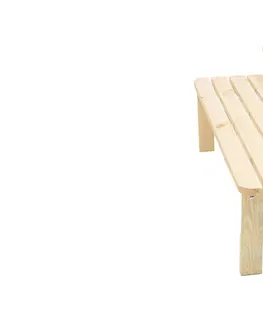 Záhradné lavice DEOKORK Masívna drevená záhradná lavice z borovice drevo 32 mm (150 cm)