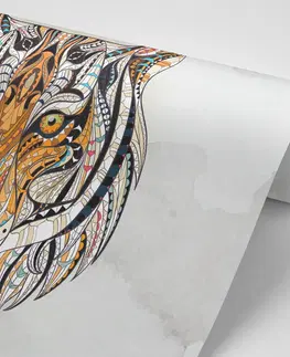 Samolepiace tapety Samolepiaca tapeta moderné prevedenie tigra