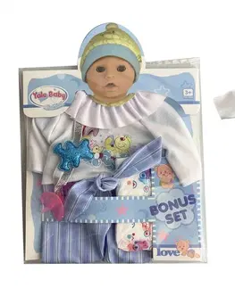 Hračky bábiky MAC TOYS - Čelenka, nohavice, tričko pre bábiku 40 - 43 cm