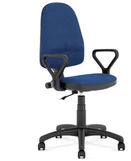 Kancelárske stoličky HALMAR Bravo kancelárska stolička s podrúčkami granátová / čierna