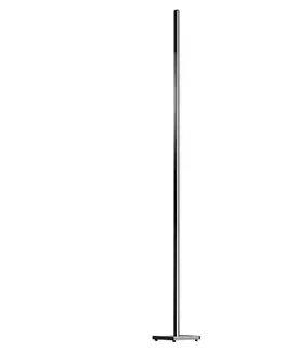 Stojacie lampy Evotec Čierna stojaca LED Orix, diaľkové ovládanie 180 cm