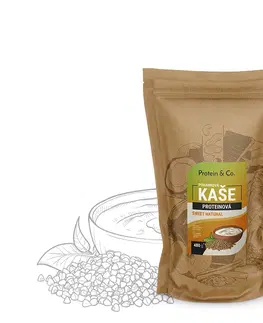 Zdravé potraviny Protein & Co. Proteínové pohánkové kaše 480 g – 4 příchutě Zvoľ príchuť: Kokos