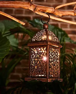 Drobné dekorácie a doplnky Kovový lampáš Casa Bonita