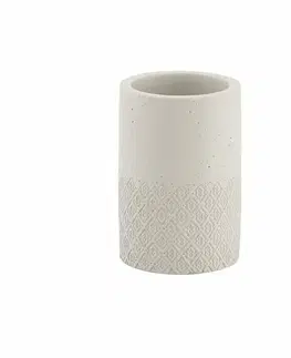 Stojany na kefky GEDY 4998 Afrodite pohár na postavenie, cement
