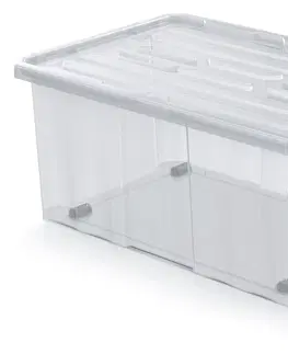 Úložné boxy NABBI NCP24 plastové veko na úložný box priehľadná