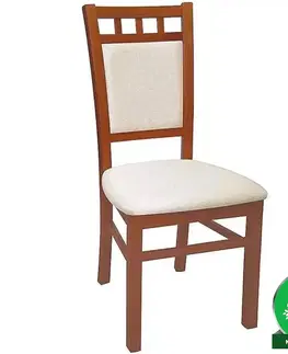 Drevené stoličky Stolička 777 CZERE. ANT. TAP. Casilda   béžový