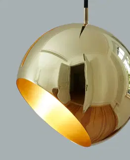 Závesné svietidlá NYTA Nyta Tilt Globe Brass závesná lampa kábel 3 m