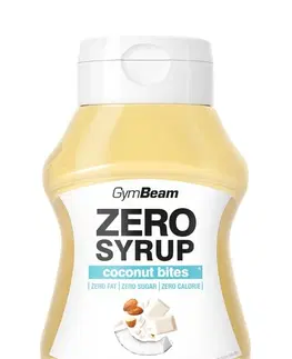 Zdravé potraviny Zero Syrup 350 ml. - GymBeam  350 ml. White Chocolate