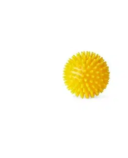 Gymnastické lopty Masážna loptička stredná, žltá Vitility VIT-70610120