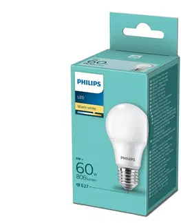 LED osvetlenie Philips LED Žiarovka Philips A60 E27/8W/230V 2700K 