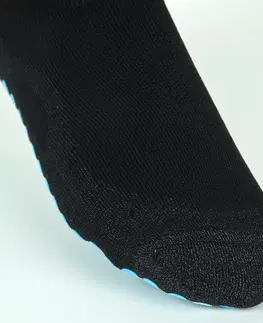 ponožky Ponožky do bazéna čierno-tyrkysové