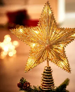 Drobné dekorácie a doplnky Špic na vianočný stromček "Hviezda"