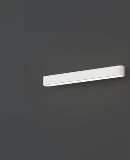 Nástenné svietidlá Euluna Nástenné LED svetlo Soft, šírka 60 cm, biela