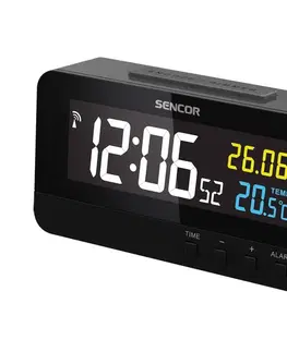 Predlžovacie káble Sencor Sencor - Digitálne hodiny s budíkom a teplomerom 230V/1xCR2032 