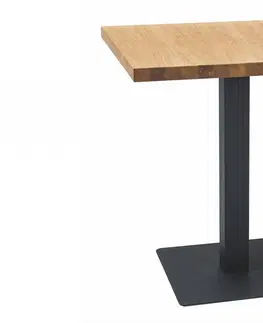 Jedálenské stoly Jedálenský stôl PURO LAMINAT Signal 70x70x76 cm