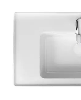 Kúpeľňa CERSANIT - SET B110 CREA 80, šedá matná (skrinka + umývadlo) S801-284