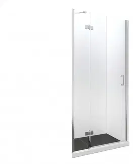 Sprchovacie kúty HOPA - Bezrámové sprchové dvere VIVA 195D - Farba rámu zásteny - Hliník chróm, Rozmer A - 100, Smer zatváranie - Pravé (DX), Výplň - Číre bezpečnostné sklo - 8 mm, Výška - 195 BCVIV10P