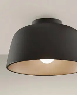 Stropné svietidlá LEDS-C4 LEDS-C4 Miso stropné svietidlo Ø 28,5 cm čierna