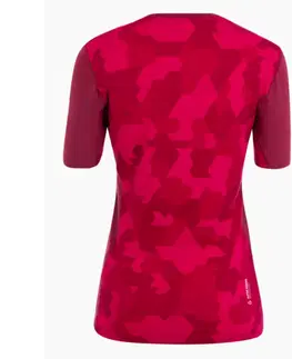 Dámske trička Dámske termo oblečenie tričko Salewa Cristallo warm merino responsive rhodo red 28208-6360 34