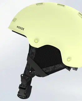 snowboard Lyžiarska a snowboardová prilba H-FS 300 svetložltá