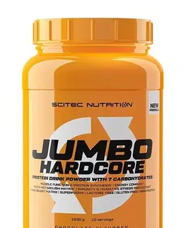 Anabolizéry a NO doplnky Jumbo Hardcore - Scitec Nutrition 1530 g Brittle White Chocolate