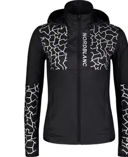 Cyklistické bundy a vesty Dámska ultraľahká cyklobunda Nordblanc Striking čierna NBSJL7608_CRN