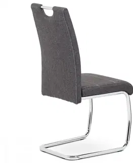 Jedálenské stoličky a kreslá Jedálenská stolička HC-482 Autronic Sivá