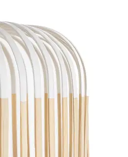 Stropné svietidlá Forestier Forestier Bamboo Light S stropné 35 cm biele