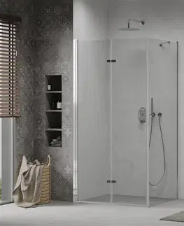 Sprchovacie kúty MEXEN/S - LIMA sprchovací kút 75x80, transparent, chróm 856-075-080-01-00