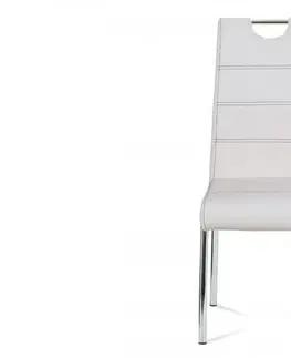 Jedálenské stoličky a kreslá Stolička HC-484 Autronic Sivá