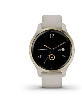 Inteligentné hodinky Smart hodinky Garmin Venu 2S, light goldlight sand 010-02429-11