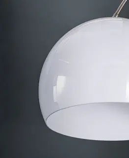 Osvetlenie Stojaca lampa BANGUI 175 - 205 cm Dekorhome Oranžová