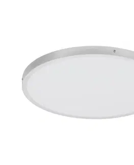 Svietidlá Eglo Eglo 97267 - LED Stropné svietidlo FUEVA 1 1xLED/25W/230V strieborná okrúhly 4000K 