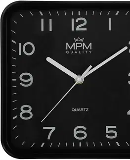 Hodiny Hranaté nástenné hodiny MPM 4234.90