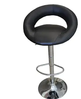 Barové stoličky Barová stolička Flex čierna 7113