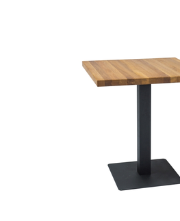 Jedálenské stoly Jedálenský stôl PURO Signal 70x70x76 cm
