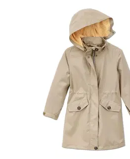 Coats & Jackets Trenčkot do každého počasia s recyklovaným materiálom, béžový