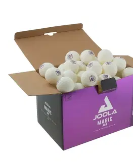 Pingpongové loptičky Loptičky na stolný tenis JOOLA Magic ABS 72 ks - biele