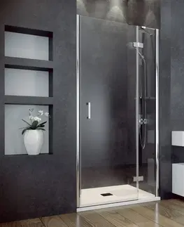 Sprchovacie kúty HOPA - Bezrámové sprchové dvere VIVA 195D - Farba rámu zásteny - Hliník chróm, Rozmer A - 100, Smer zatváranie - Pravé (DX), Výplň - Číre bezpečnostné sklo - 8 mm, Výška - 195 BCVIV10P