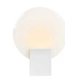 Nástenné svietidlá Nordlux Nástenné LED svietidlo Hester, IP44 biele