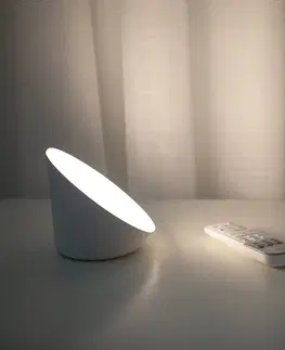 SmartHome stolové lampy LUTEC Stolová LED lampa Piala so zmenou farby RGBW