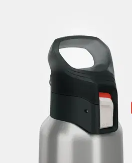 batohy Turistická termoska MH500 z nehrdzavejúcej ocele 0,5 l biela