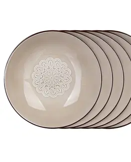 Taniere Banquet Sada hlbokých tanierov Shape 20,4 cm, 6 ks