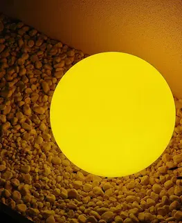 Solárne dekoračné osvetlenie Lindby Lindby Yohan RGB solárna LED lampa, 30 cm
