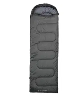 Spacáky KING CAMP Oasis 250 šedý - ľavý zip