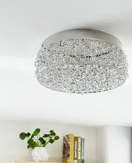 Stropné svietidlá Lucande Stropné LED svietidlo Feliac, okrúhly tvar