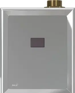 Pisoáre Alcadrain Automatický splachovač WC, chróm, 12 V (napájanie zo siete) ASP3 ASP3