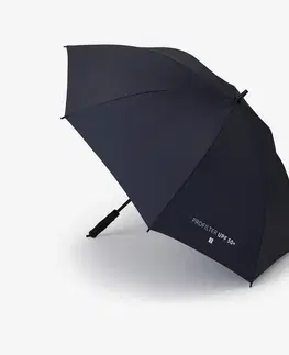 golf Golfový dáždnik medium INESIS Profilter tmavomodrý
