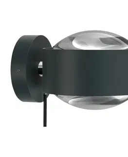 Bodové svetlá Top Light Puk Maxx Wall+, G9, číre šošovky, antracit/chróm